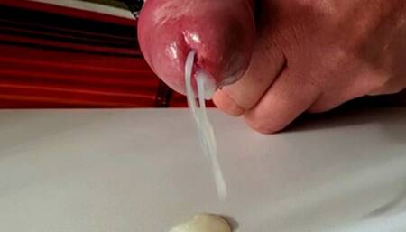 Big Cock huge creamy sticky load of cum