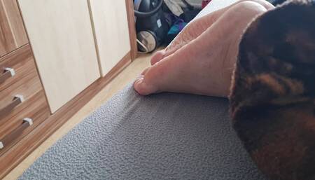 Grandma's feet rest
