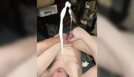 Most Explosive Cumshot Ever (in Slo-Mo)