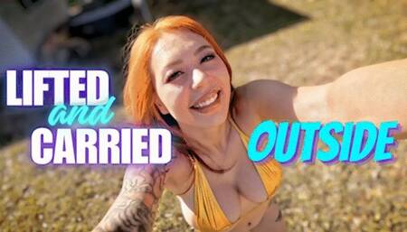 Lifted and Carried OUTSIDE - Princess Onyx (HD MP4 1080p)