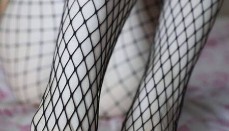 Beautiful girl playing with her pussy