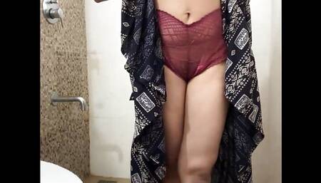 Aarohi_333 Bathroom Video Call Sex.