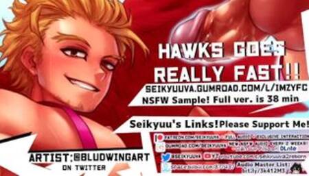 My Hero Academia HAWKS GOES REALLY FAST!!! - Female Pronouns art:bludwingart