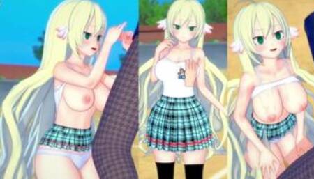 【エロゲーコイカツ！】フェアリーテイル メイビス3DCG巨乳アニメ動画[Hentai Game Koikatsu! FAIRY TAIL Mavis(Anime 3DCG Video)]