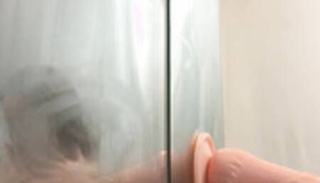 Having fun with my new sex toy
