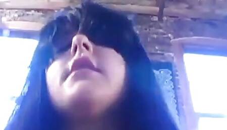 Plump and kinky hottie gets butt fucked and cum splashed