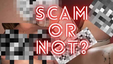 Scam or Not - Nude Goddess Worship BBW Tit Ass Pixelated Humiliation