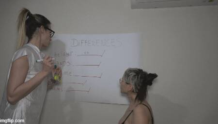 In the doctor's office for comparisons