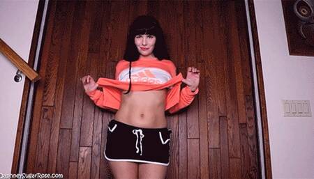 * 854x480p * Belly Button Fingering Makes Me Cum - Mp4