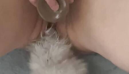 Wife cums four times