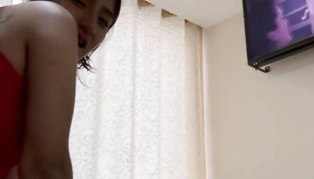 Casual fuck with latin girlfriend nalgona, ends in squirt!!