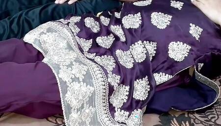 Shared bed with stepmom in winter and Fucks stepmom's big ass with hindi audio