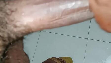 Masturbating my big penis
