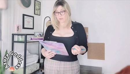 Boss Makes You Her Ass Worshiping Stroke Boy (ID # 737 HD 1080rez)