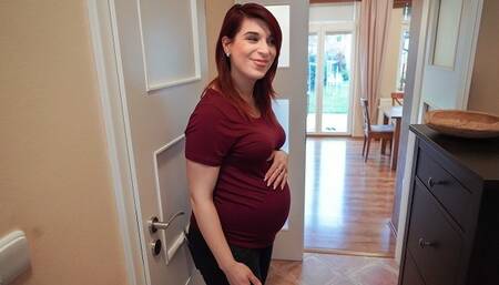 Thrilled inamorata at blowjob movie