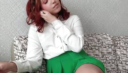 Teen Emoji Fingering Solo School Girl