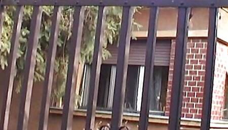 Teen lesbians from France licking each others pussies after school