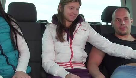 Skinny pornstar Gina Gerson Wants a Ride in the BreedBus