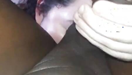 Sucking BBC lucking his asshole making him moan and groan compilation