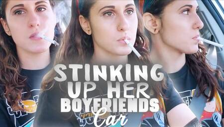 Stinking Up Her Boyfriend's Car (UHD WMV)