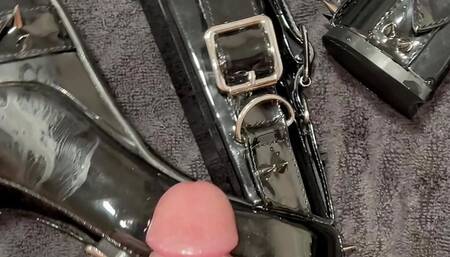 Cum on Gothic Booties