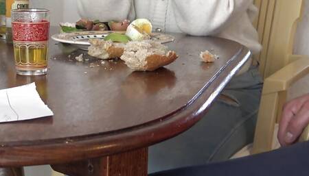 horny stepson watching porn in front of his stepmother in Instanbul