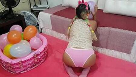 Playing with Balloons !!!