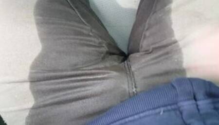 Wetting my pants in traffic.