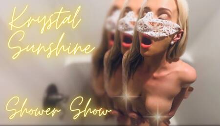 Huge titty MILF shower play time!!