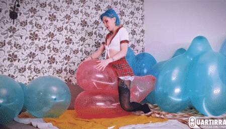 Q935 Stashia sedictively rides and pops many tight RX Boobs - 1080p