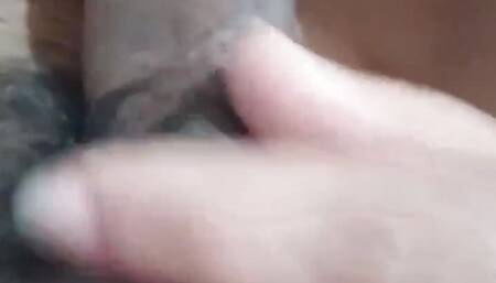 Hot indian wife sucking blowjob.