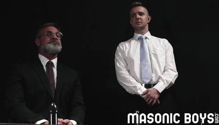 MasonicBoys DILF Adam Snow seduces cute excited twink