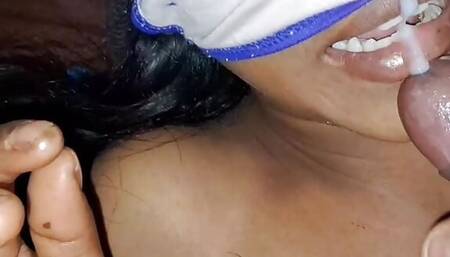 Village stepsister's pissing sex