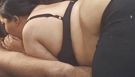Indian Bbw BIG Ass Big Boobs Girlfriend Sucking Boyfriend Dick
