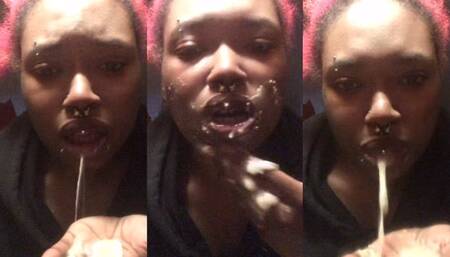 EMETOPHILIA MUKBANG, TALKING WHILE I PUKE & PUKE FACIAL