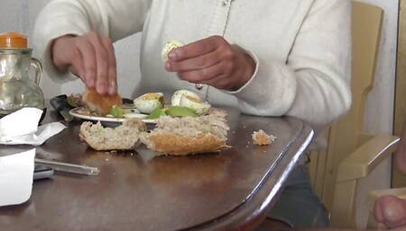 Muslim stepmom DRINKS cum after flashing my huge cock during breakfast!!!