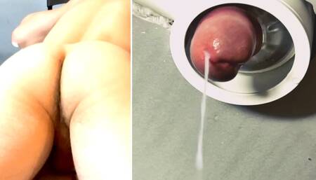 Male Massage Milking Table. Massive cumshot. Home video