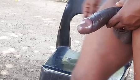 Slutty girl used in the diabolical backyard