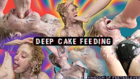 deep cake feeding ( FULL HD MP4 )