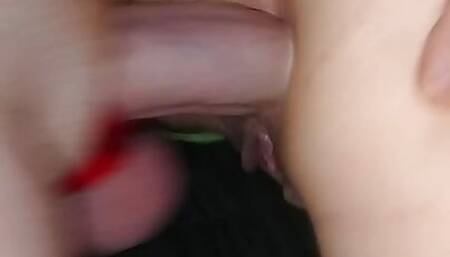 My tight ass stretched an pussy filled with cum