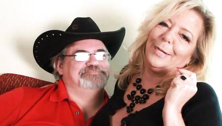 Alluring Karen Summer at long hair sex