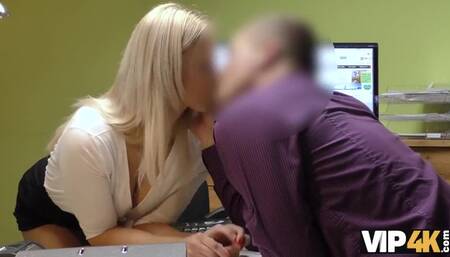 Money trailer with tempting Nathaly Teges and Nathaly from VIP 4K