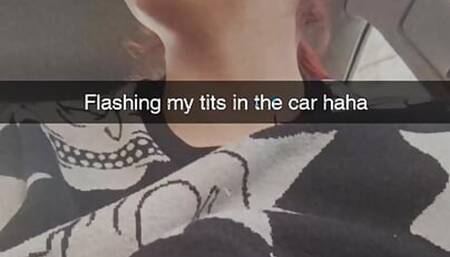 Snapchat hoe public Car masturbation