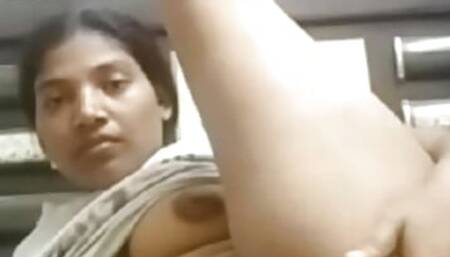 Sobita bed showing pussy and boobs