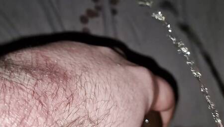 Big Dildo creampie and piss