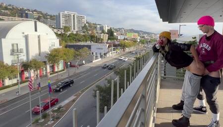 Asian Medical Student Takes More Then a Break : Public Fucking with Channy CrossFire & CelticIRON