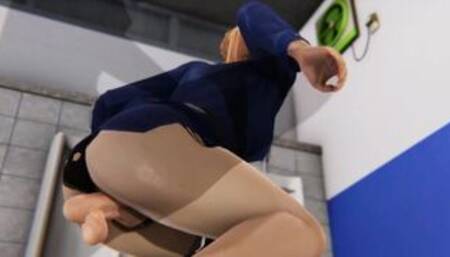 [JUJUTSU KAISEN] Nobara Kugisaki fucked in toilet 3D HENTAI