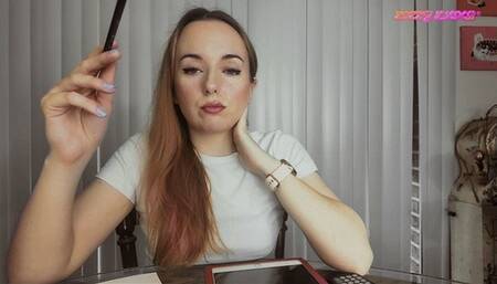 Sweaty Cheerleader Wrecks A Tiny-Dicked Nerd POV WMV