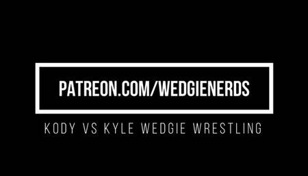 Kody vs Kyle Wedgie Wrestling