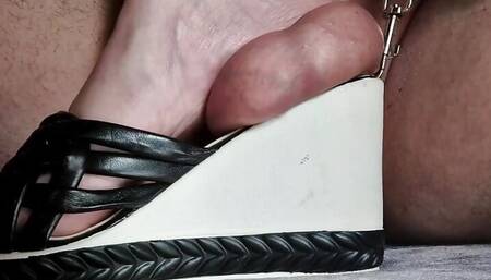 Inshoe Ballcrushing Party She Crushes My Balls Flat